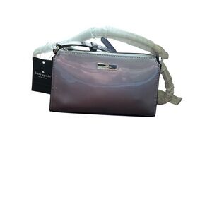 Kate Spade Kenzie patent fabric NWT